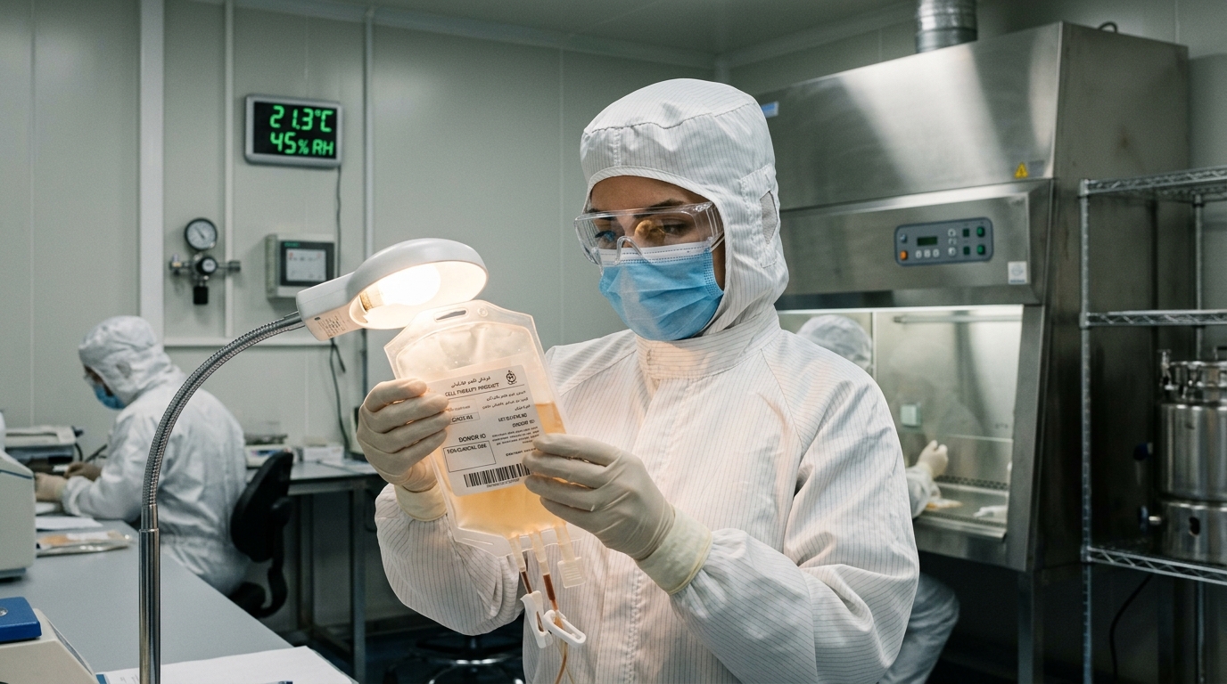 Cleanroom operations and manufacturing inspection